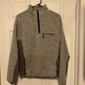 J. Crew Gray Zip-Up Men's Sweater